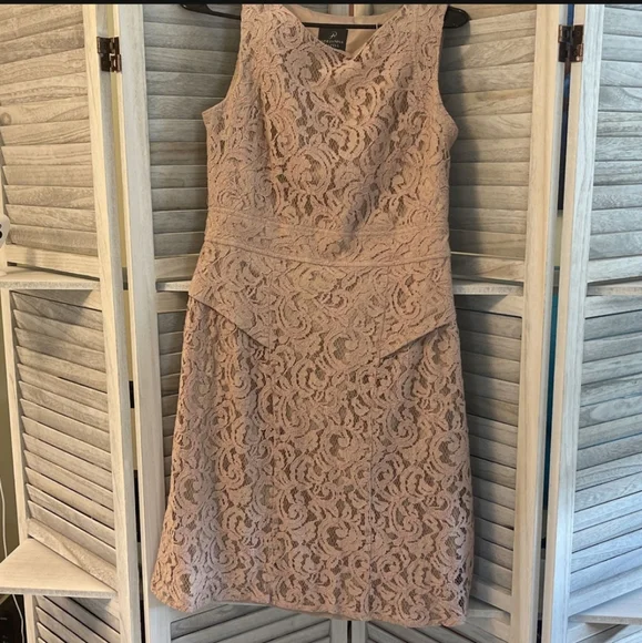 Adrianna Papell Lace Cocktail Dress - Picture 2 of 2